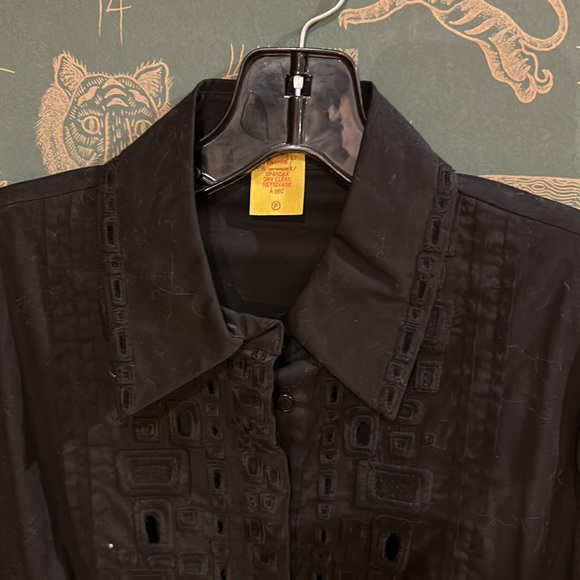 Catherine Malandrino button down Spanish style shirt - Picture 9 of 13